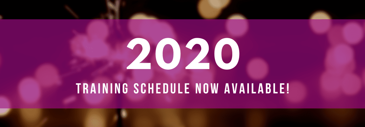 _2020 Tattoo Removal Training Schedule NLLC 2020 Training Schedule