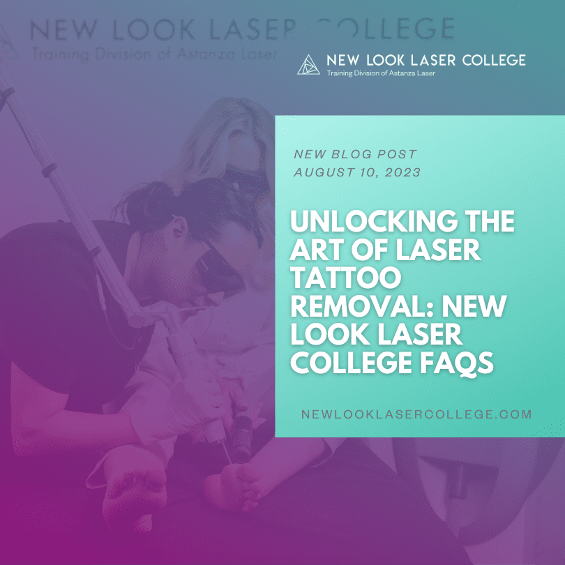 NLLC Blog Square Image Template (3) Unlocking the Art of Laser Tattoo Removal: New Look Laser College FAQs